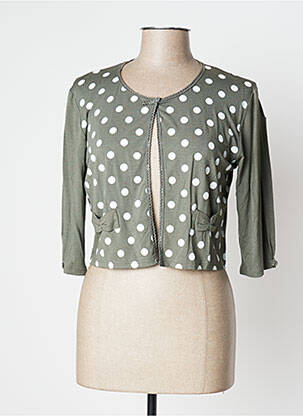 Jachete casual guler rotund verde NINATI femeie