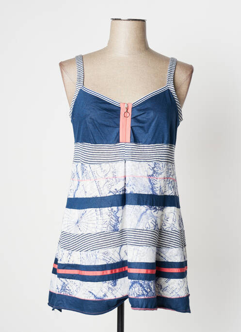 Tunică mâneci lungi albastru O.K.S femeie