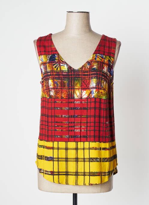 Top portocaliu AVENTURES DES TOILES femeie