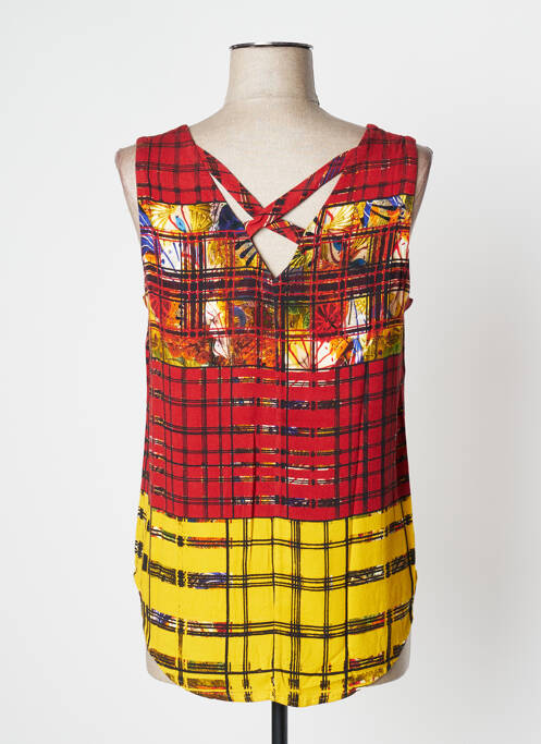 Top portocaliu AVENTURES DES TOILES femeie