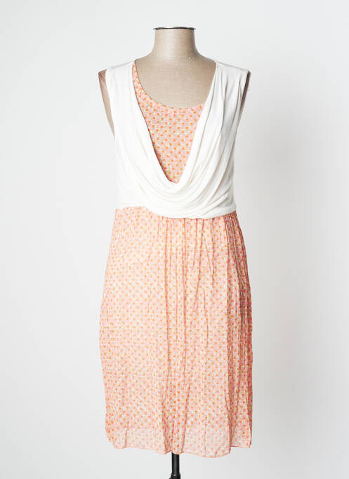 Rochie midi portocaliu EVA WEEK-END femeie