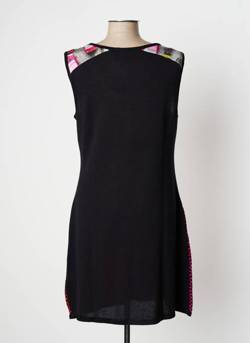 Rochie pulover negru AVENTURES DES TOILES femeie