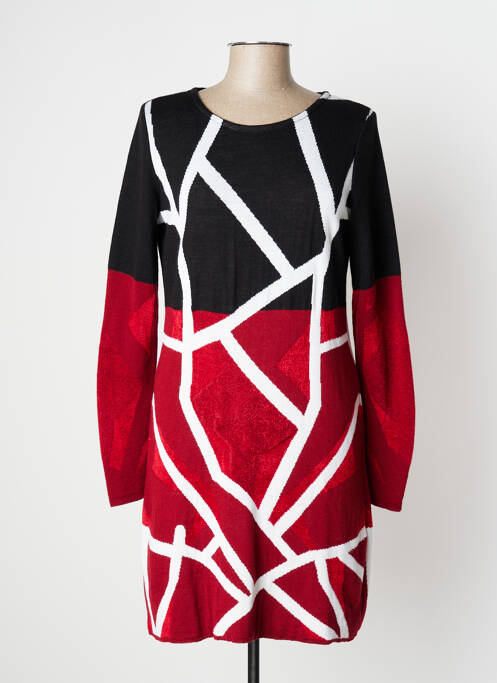 Rochie pulover negru AVENTURES DES TOILES femeie