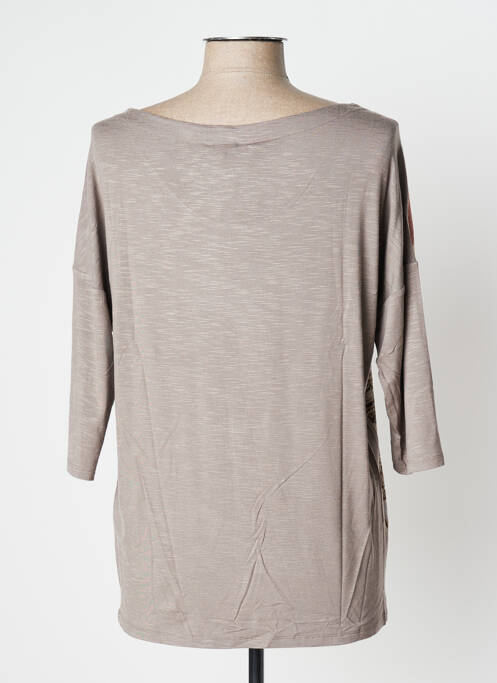 Tricou maro AVENTURES DES TOILES femeie