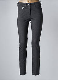 Pantalon slim elasticitate mărime normală gri ZERRES femme