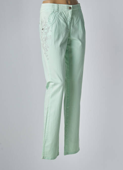 Pantalon slim verde JOCAVI femeie