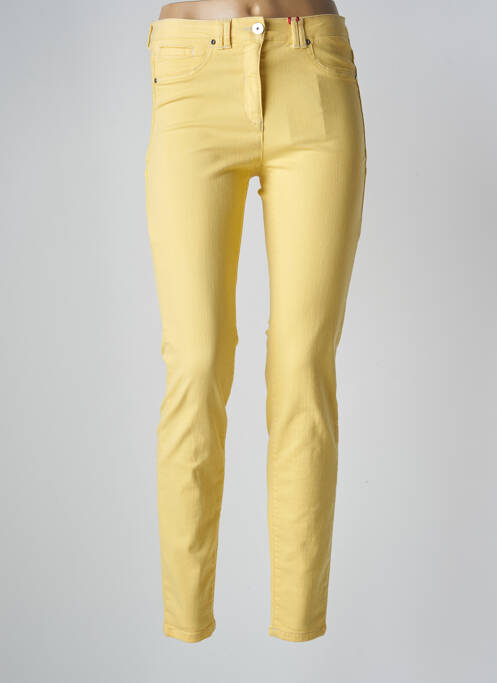 Pantalon slim galben JOCAVI femeie