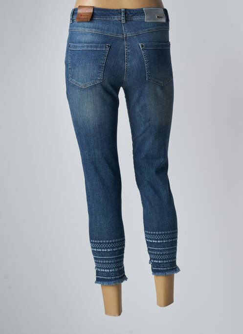 Pantalon trei sferturi albastru JOCAVI femeie