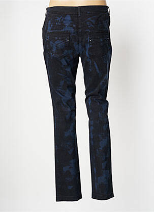Pantalon slim mărime normală mărime normală albastru O.K.S femeie