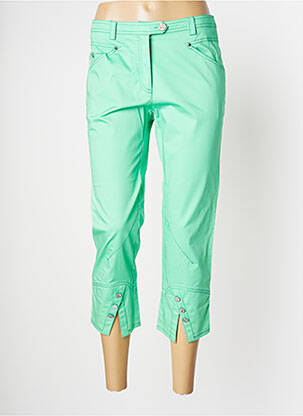 Pantalon trei sferturi mărime normală mărime normală verde O.K.S femeie