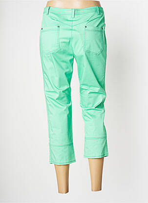 Pantalon trei sferturi mărime normală mărime normală verde O.K.S femeie