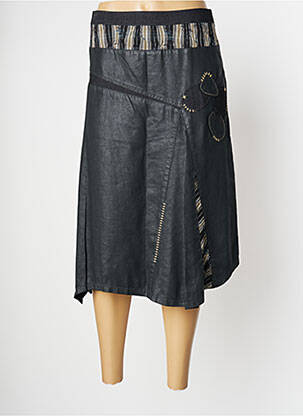 Fustă midi negru JOCAVI femeie