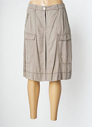 Fustă midi gri JOCAVI femeie