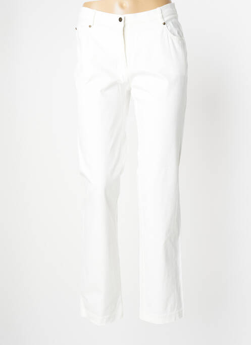Pantalon slim bej O.K.S femeie