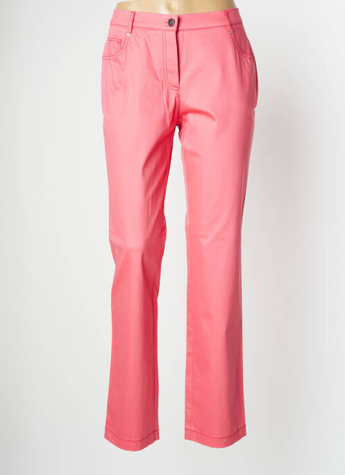 Pantalon slim roz O.K.S femeie