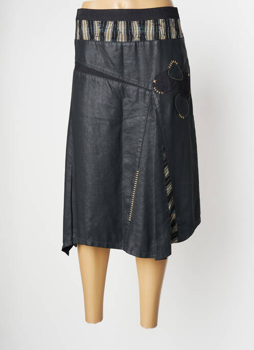 Fustă midi negru JOCAVI femeie