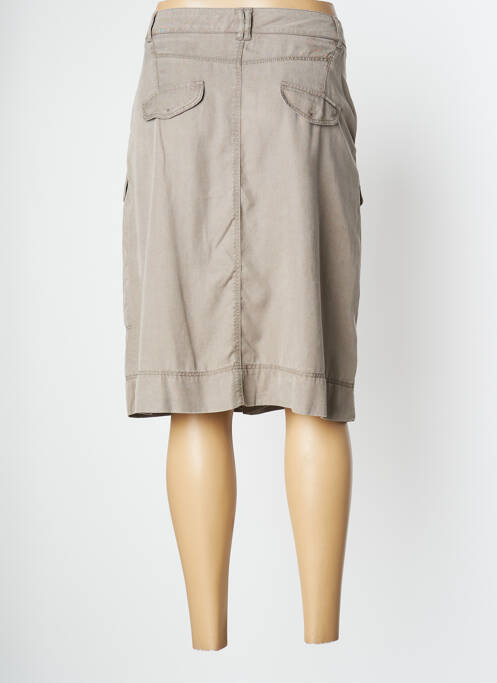 Fustă midi gri JOCAVI femeie