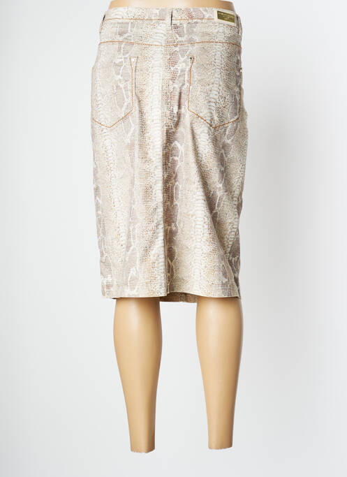 Fustă midi bej JOCAVI femeie