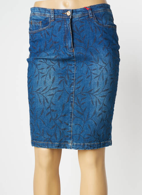 Fustă midi albastru JOCAVI femeie