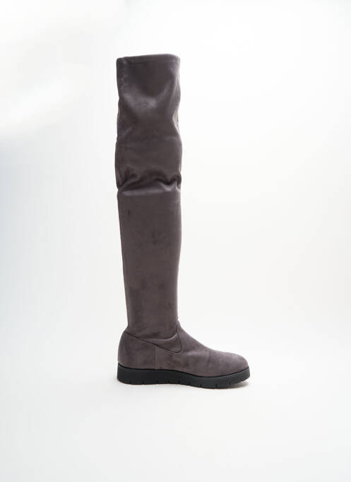 Cizme peste genunchi gri REQINS femeie