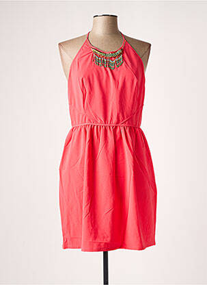 Rochie midi fără mâneci fără mâneci roz SEE U SOON femeie