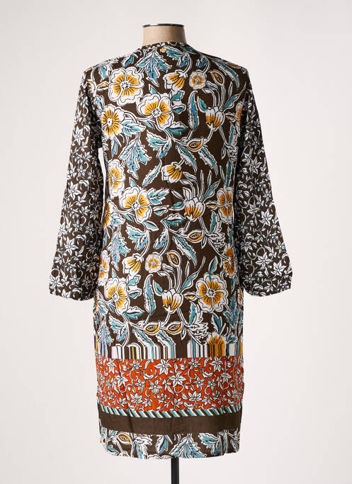 Rochie midi maro LE PETIT BAIGNEUR femeie