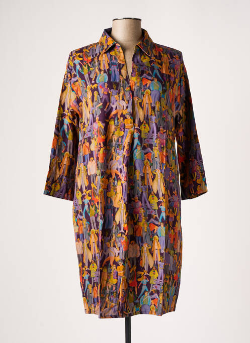 Rochie midi violet LE PETIT BAIGNEUR femeie