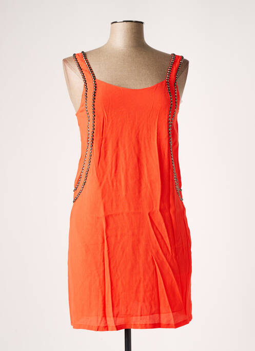 Rochie scurtă portocaliu SEE U SOON femeie