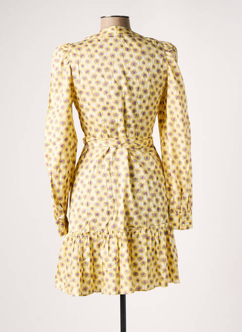 Rochie midi galben SALSA femeie