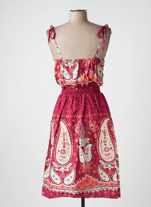 Rochie midi roz VILA femeie