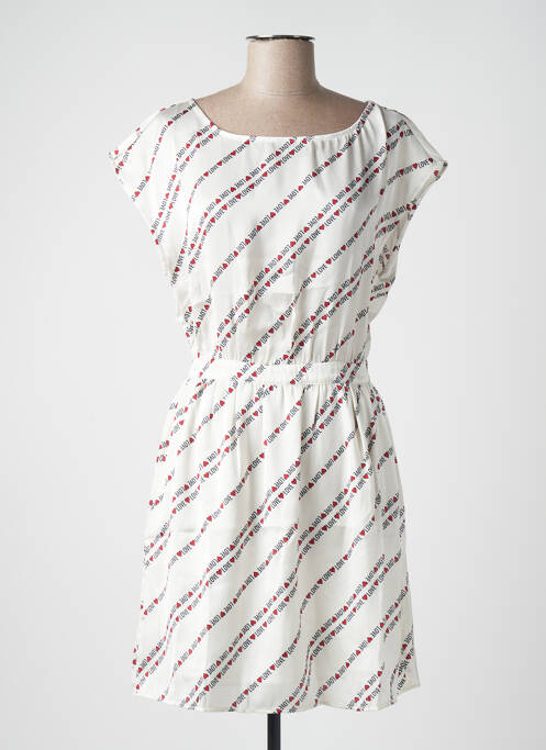 Rochie midi alb CAMAIEU femeie