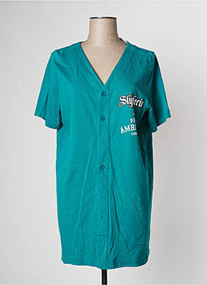 Cămașă de noapte verde UNDIZ femeie