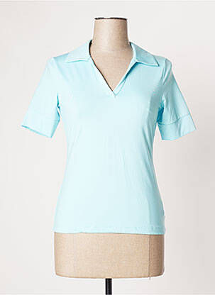 Polo albastru PATRIZIA DINI femeie