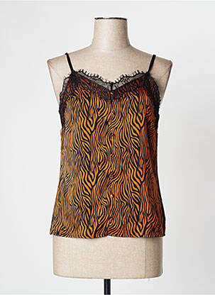 Top maro CAMAIEU femeie