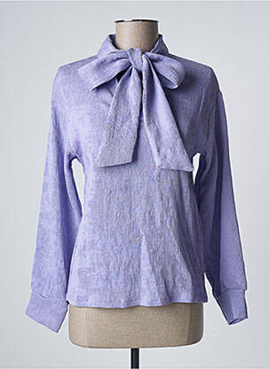 Bluză mâneci lungi mâneci lungi violet LAAGAM femeie