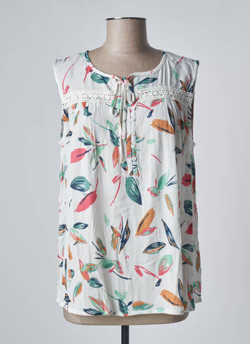 Top alb BLANCHEPORTE femeie