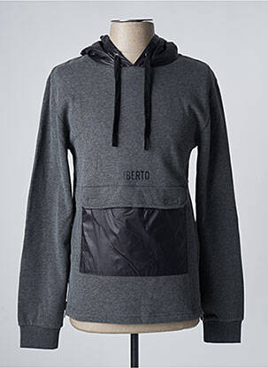 Hanorac cu glugă gri LIBERTO bărbat