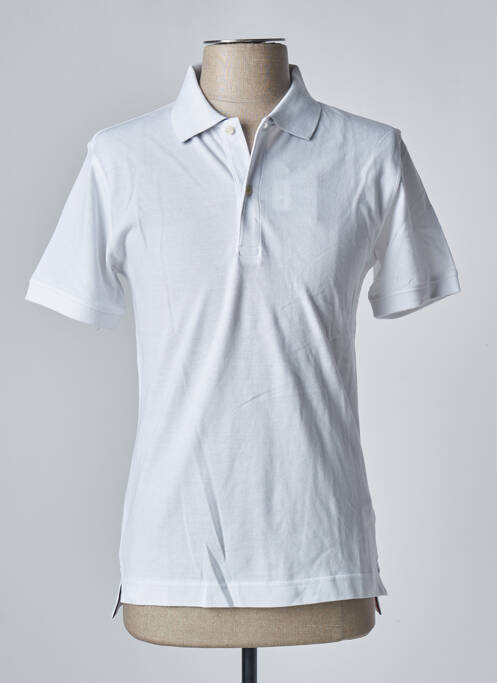 Polo alb DAN JOHN bărbat