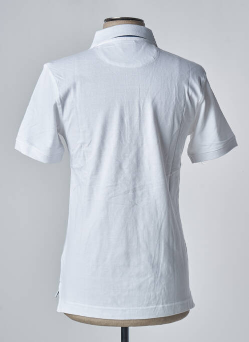 Polo alb DAN JOHN bărbat