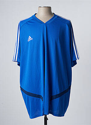 Tricou elasticitate mâneci scurte albastru ADIDAS bărbat