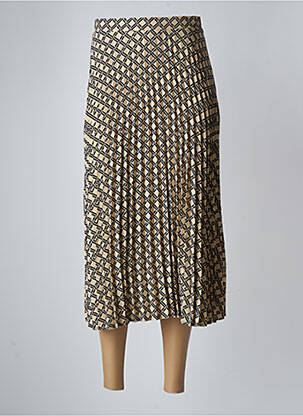 Fustă lungă bej SALSA femeie