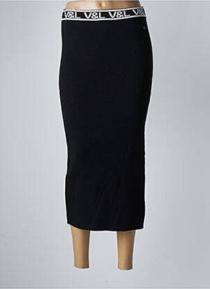 Fustă lungă negru VICTORIO & LUCCHINO femeie