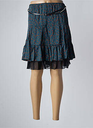 Fustă scurtă albastru MOKA'S femeie