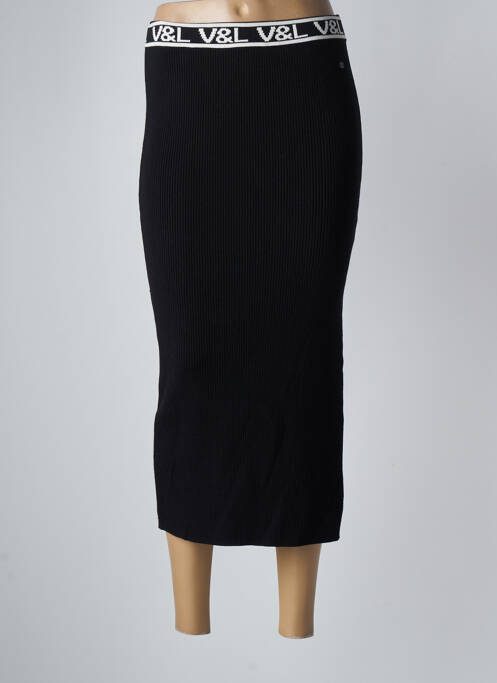 Fustă lungă negru VICTORIO & LUCCHINO femeie