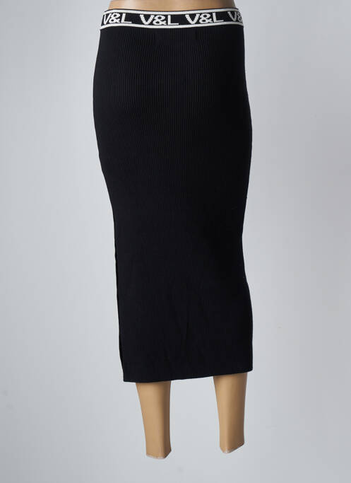 Fustă lungă negru VICTORIO & LUCCHINO femeie