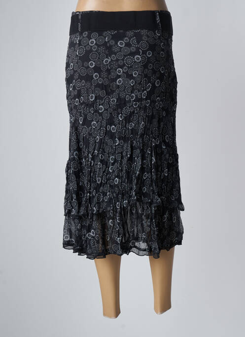 Fustă midi negru MOKA'S femeie