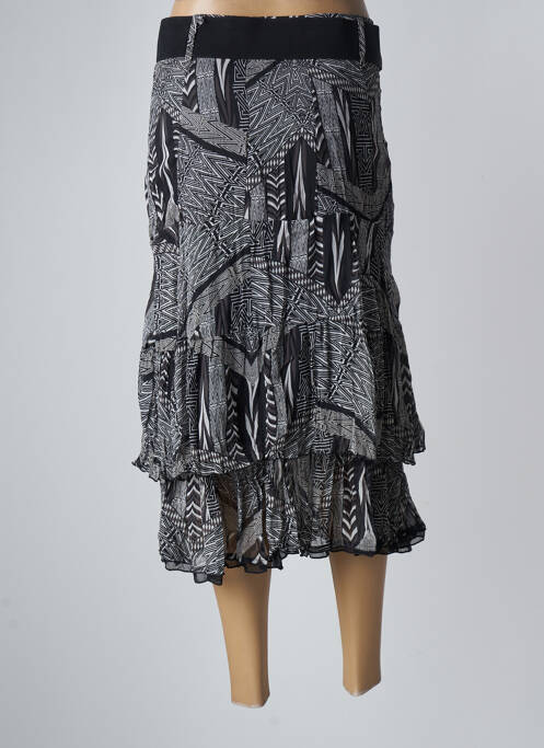 Fustă midi negru MOKA'S femeie