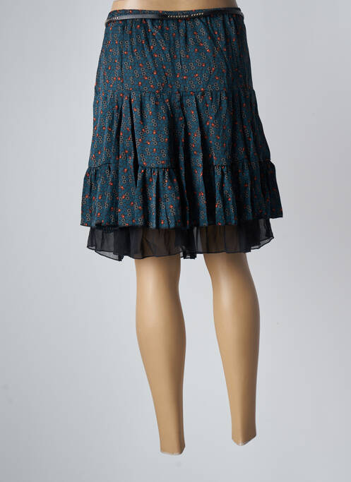 Fustă scurtă albastru MOKA'S femeie