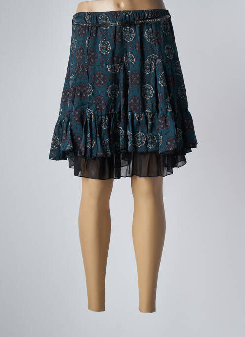 Fustă scurtă albastru MOKA'S femeie