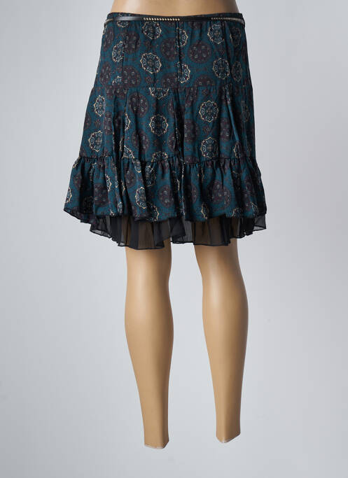 Fustă scurtă albastru MOKA'S femeie